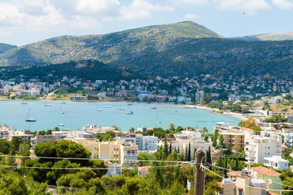 Niki Seaview Apartment Porto Rafti Bagian luar foto