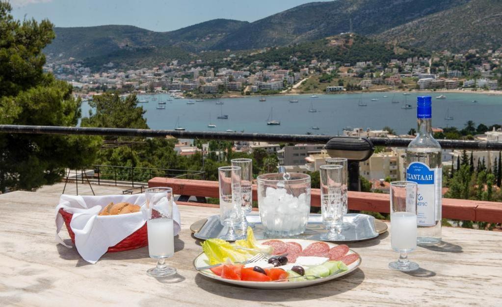 Niki Seaview Apartment Porto Rafti Bagian luar foto